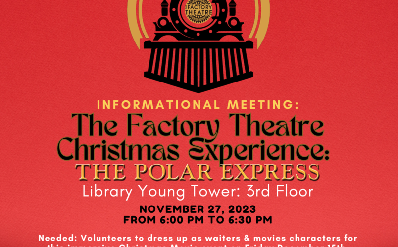 The Factory Theatre Christmas Experience: Volunteer Informational Meeting