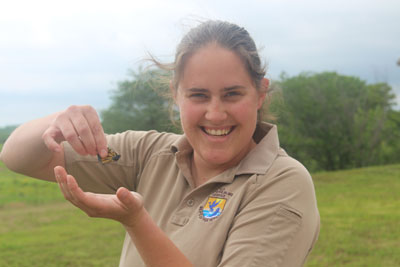 From Bison to Butterflies: Alumna Anna Weyers Turns Passion for Wildlife Into a Career