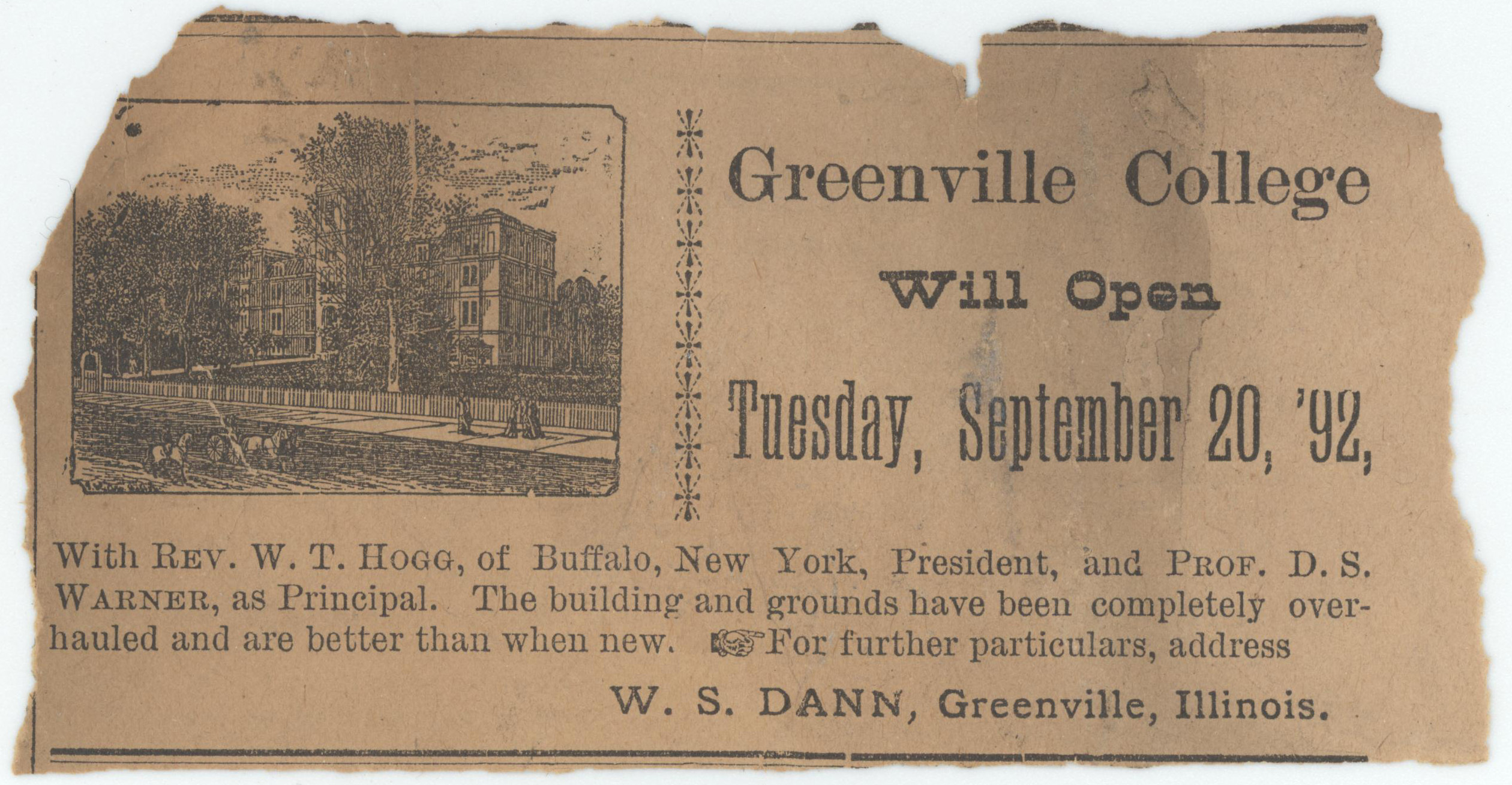 Greenville College Celebrates 120 Years of Christian Education