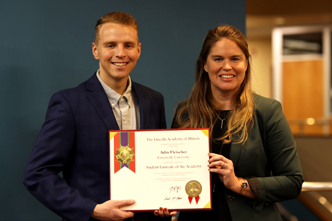 Adin Fleischer Honored As Lincoln Academy Student Laureate | June 20, 2022