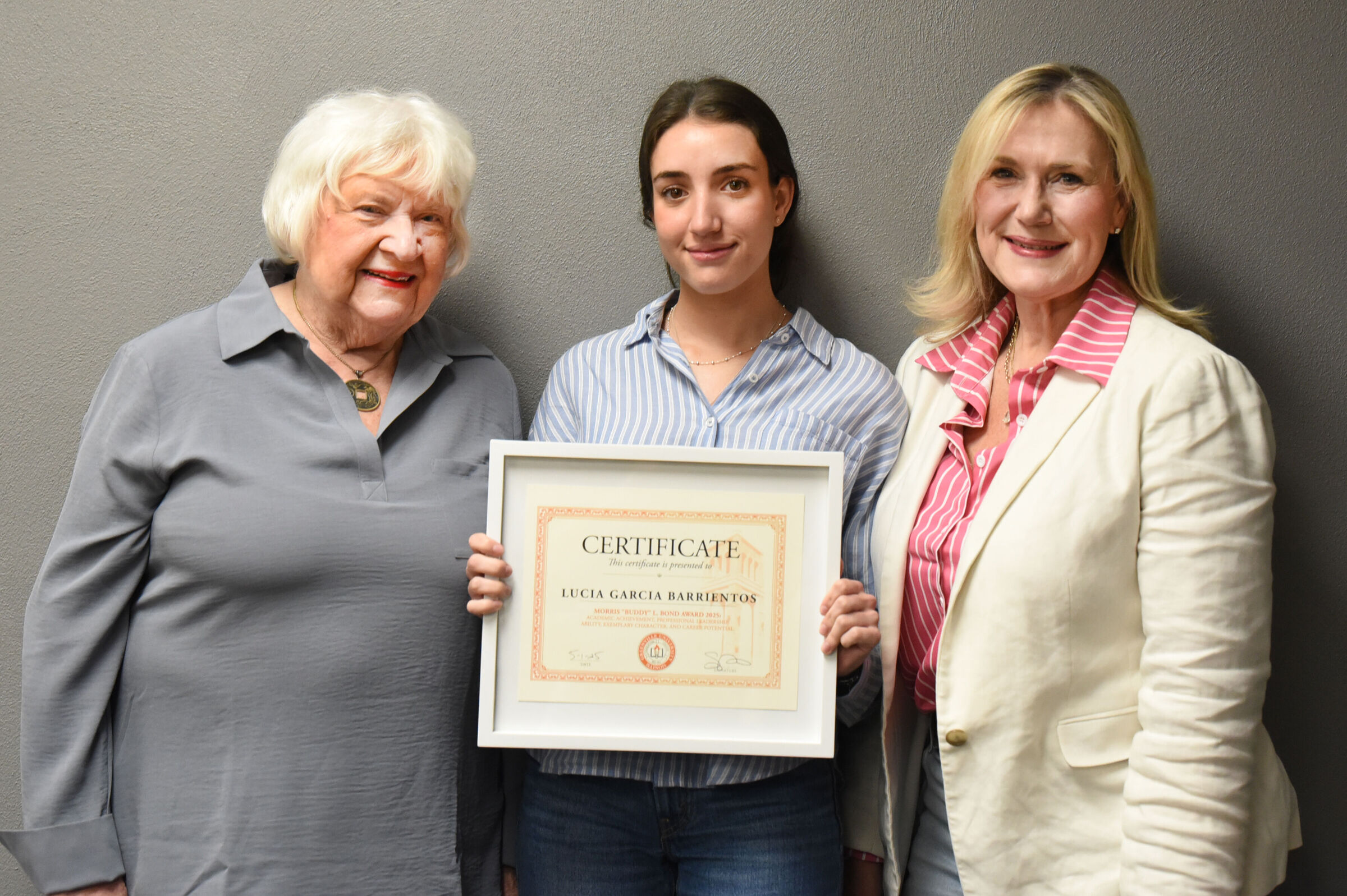  Top students honored by Briner School of Business