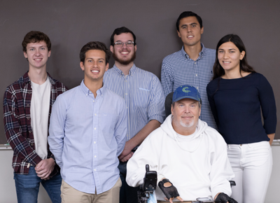 Imagine That! Student engineers aim to simulate high risk adventure for persons in wheelchairs