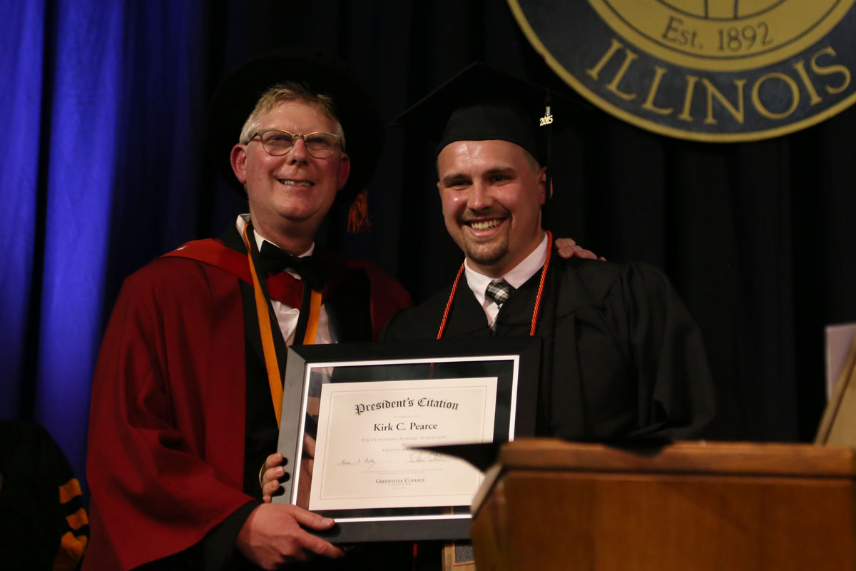 Kirk Pearce Awarded With 2015 President's Citation