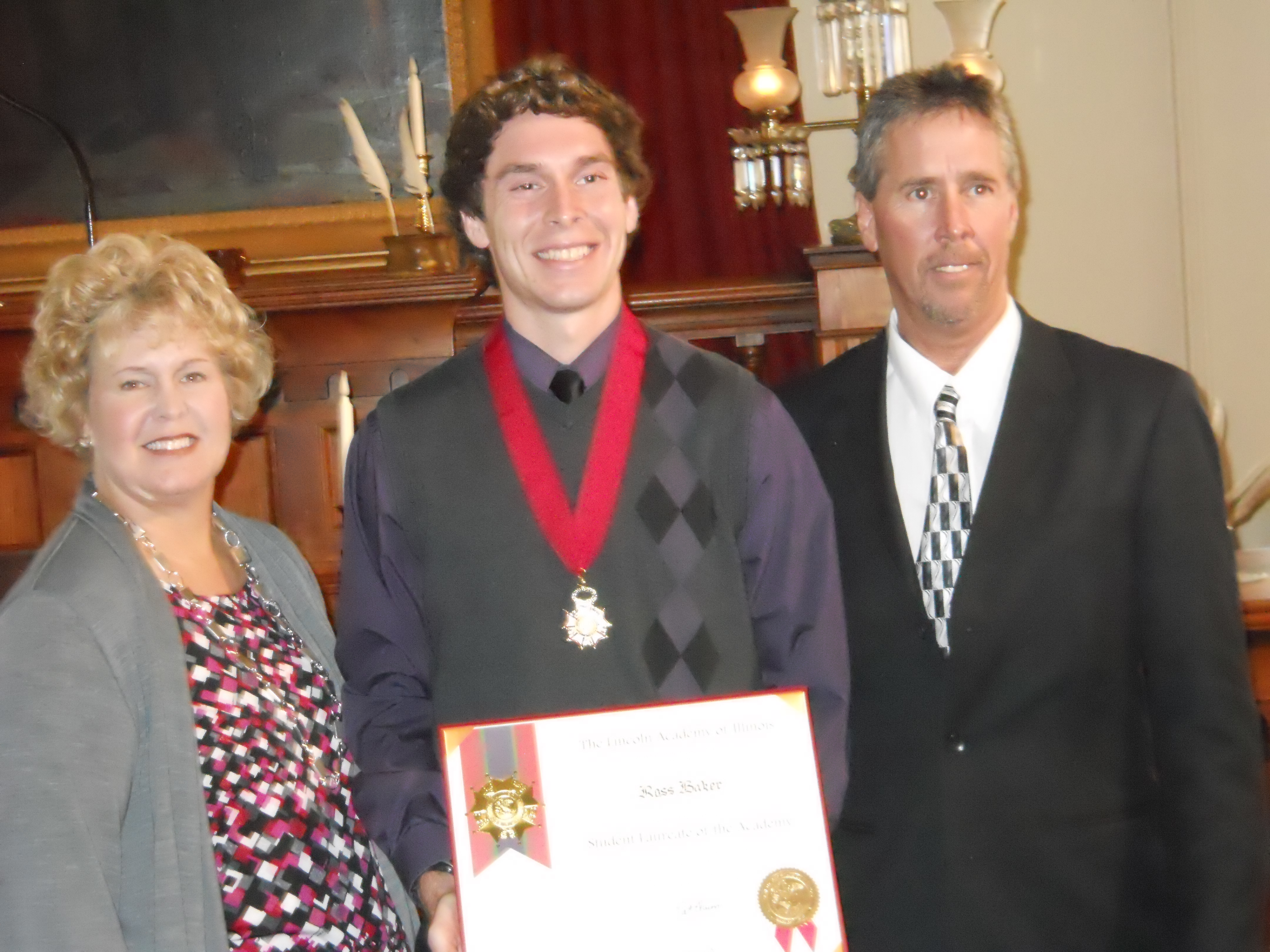 Well-Rounded Baker wins Lincoln Academy Student Laureate Award