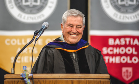 Bahl Receives Honorary Doctorate At Commencement