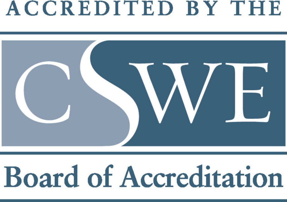 the Council on Social Work Education’s Board of Accreditation Logo