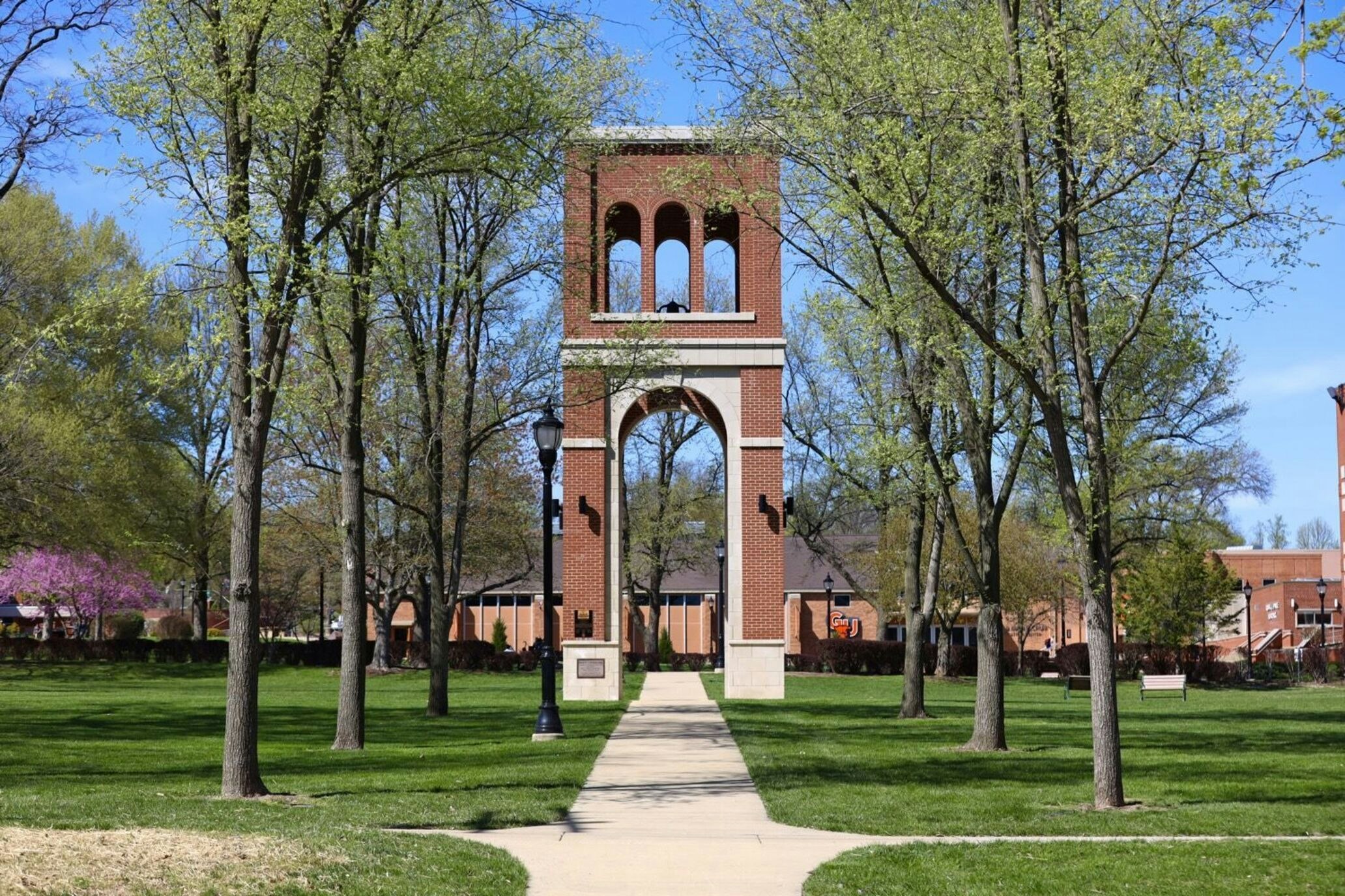 Hogue tower at greenville university